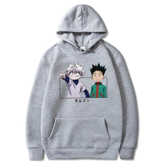 Hoodie Full time Hunter Kiyoshi Character Simple Print Unisex Hoodie