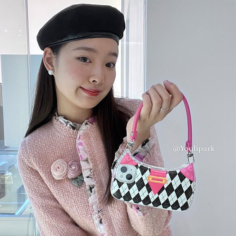 Fashion Handbag In Autumn And Winter Is Suitable For 13 Apple 14ProMax Phone Case iPhone12 All Inclusive 11