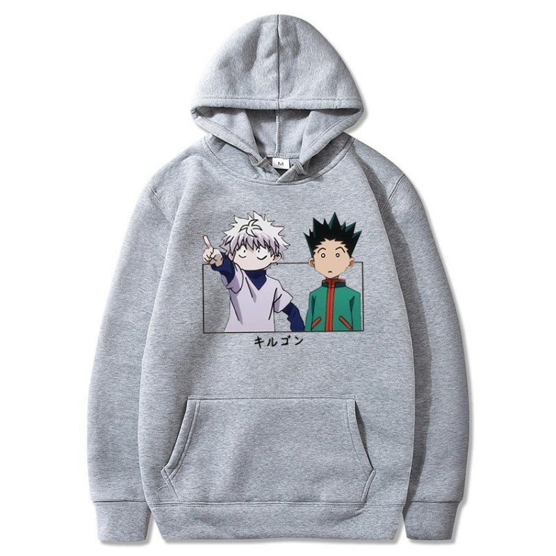Hoodie Full time Hunter Kiyoshi Character Simple Print Unisex Hoodie